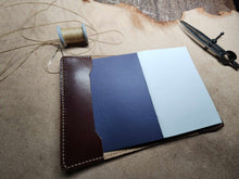 Load image into Gallery viewer, Leather Journal & Handstitched Journal Blank
