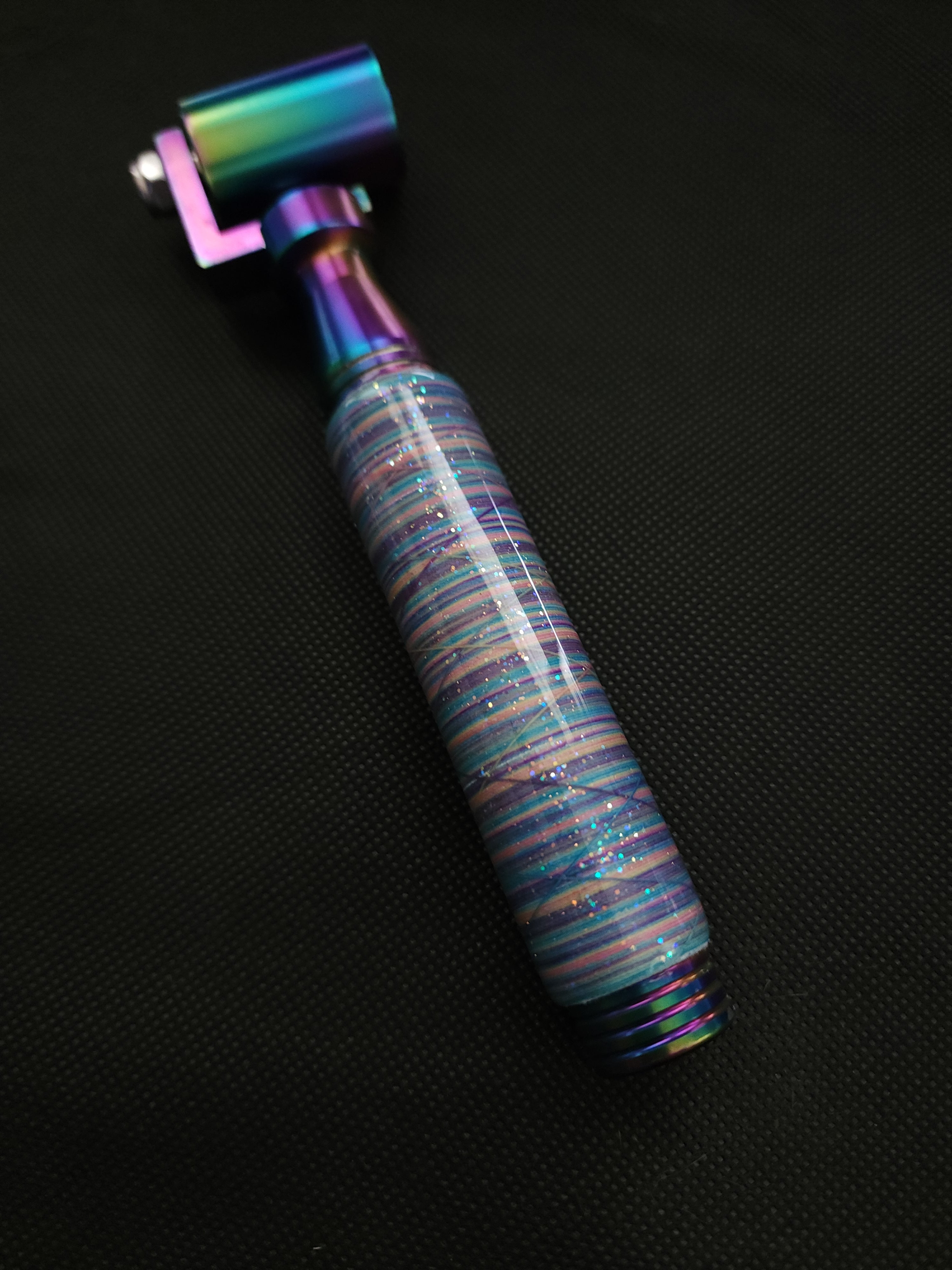  Violet Craft Violet Seam Roller Black Handle : Arts