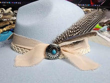Load image into Gallery viewer, Hand Burned Fedora Hat

