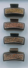 Load image into Gallery viewer, Leather Sunflower Hair Clips
