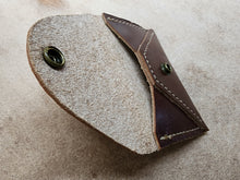 Load image into Gallery viewer, Minimalist Leather Card Envelope Wallet
